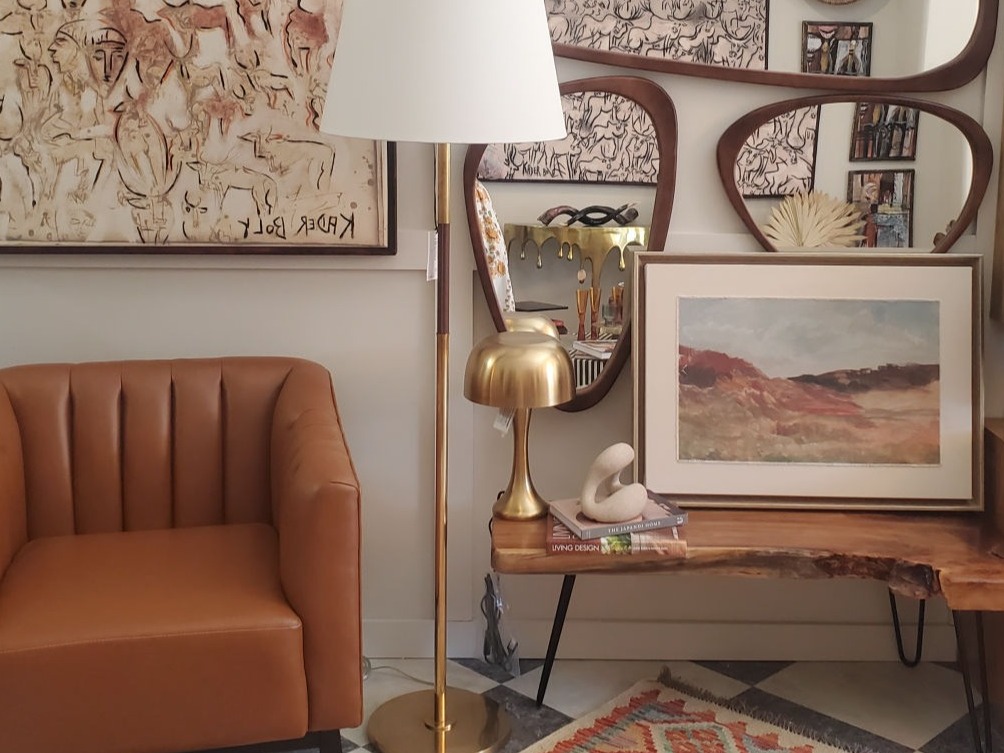 Decorative home decor items and lighting fixtures